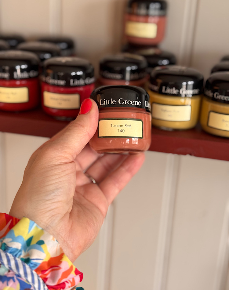Färg från Little Greene hos Lina Isaksson Interior Design AB